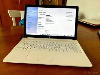 Predam krasny biely notebook HP 15” vo vybornom stave