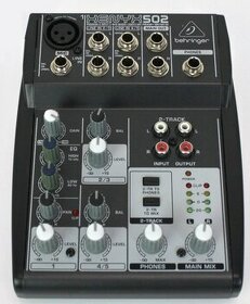 Mixážny Pult Behringer Xenyx 502 + adaptér+ HiFi audio káble - 1