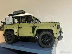 Lego technic Land Rover a Volvo