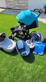 Predám kočík Britax B-motion+ korbu Smile