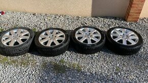 Originál VW disky 17’’ NEXEN zimné 205/50 8mm dezén - 1