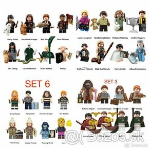 Rôzne figúrky Harry Potter (8ks) typ lego - nove - 1