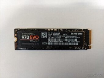 Samsung 970 EVO 500GB, M.2 2280, NVMe