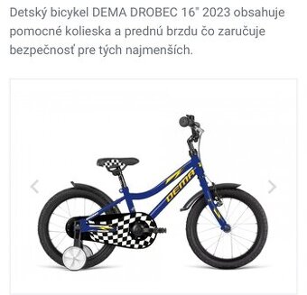 Bicykel DEMA 16’’