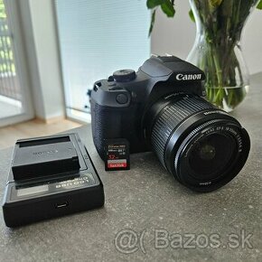 Canon EOS 2000D + Canon EF-S 18-55 + 32GB Karta