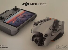 DJI Mini 4 Pro s DJI RC2 ovládačom - neotvorené balenie