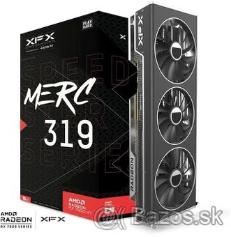 XFX SPEEDSTER MERC319 RADEON RX 7800 XT BLACK