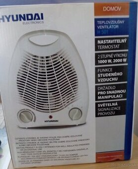 Teplovzdušný ventilátor