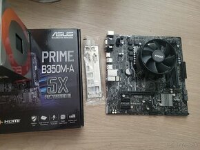 Predám dosku ASUS Prime B350 + AMD Ryzen 7 3700x - 1