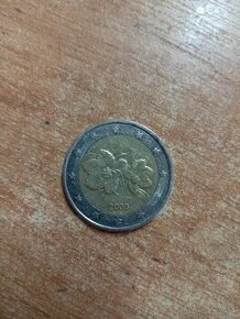 2 euro mince 2000