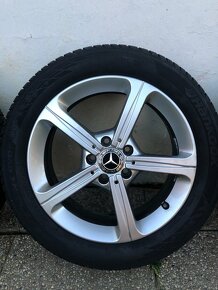 zimné komplet pneu na diskoch Mercedes 205/55 R17