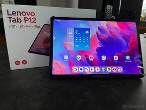 Lenovo Tab P12 8 GB/128 GB sivý + Pen + Púzdro