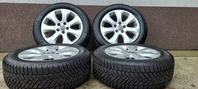 Alu Opel 5x115 a zimné Fulda Kristall Control HP2 225/55 R17 - 1