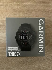 Predám Garmin Fénix 7x saphire Solar