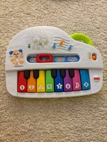 Detske hudobne klavesy fisherprice