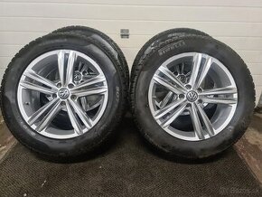 VW TIGUAN 5X112 R18 ZIMNE PNEU 235/55 R18