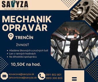 Mechanik, Opravár 10,50€