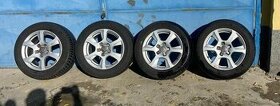 Audi Al disky 16" original + zimné pneu - 1