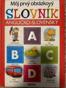 Môj prvý obrázkový slovník anglicko-slovenský