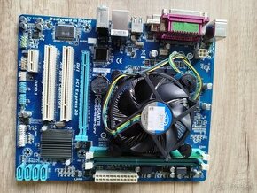 Predám MB socket 1155, GA-H61M-S2PV + CPU + 2 GB DDR3