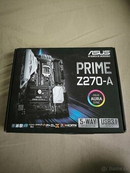 Predám základnú dosku ASUS Prime Z270-A - 1