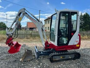 Minibagr Takeuchi TB 216 hyd. podvozek + svahovka - 1