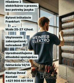 2x Elektrikár Lipsko