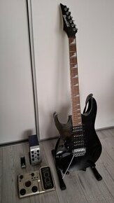 El. gitara Ibanez GRG170DXL + príslušenstvo