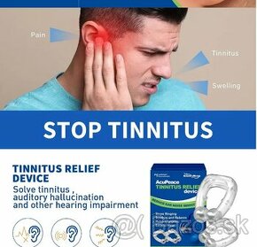 STOP TINNITUS - ušné spony a náplaste