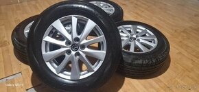 Predám letnú sadu alu. disky Mazda CX + 225/65 R17 Yokohama