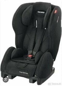 Recaro Young Expert Black + Isofix podlozka