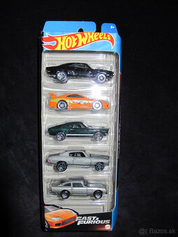 Hot Wheels Fast and Furious 5-pack