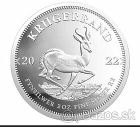 KRUGERRAND 2 Oz roky 2020,2021,2022 Južná Afrika