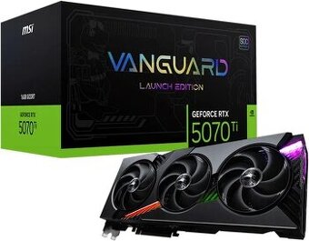 MSI GeForce RTX 5070 Ti 16G VANGUARD SOC LAUNCH EDITION