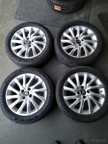 17" alu CITROEN C 4 PICASSO + letné pneu.