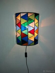 vitrážová lampa BARVA