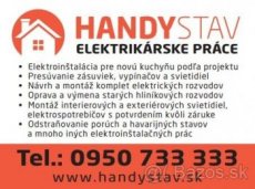 ELEKTRIKÁR BRATISLAVA - SENEC 0950 733 333