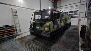 Sisu Hagglund BV206 pasove vozidlo unimog amphibie rolba