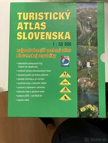 Predám turistický atlas Slovenska 1:50 000