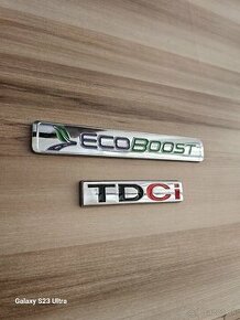 FORD NAPIS ZNAK TDCI , ECOBOOST