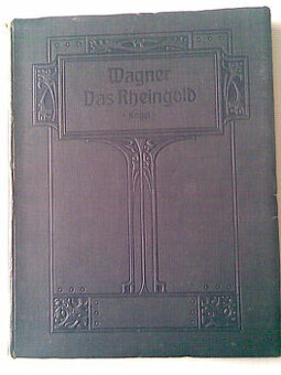 Starožitná kniha - K. Wagner: Das RHEINGOLD