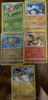 Pokémony-Ariados,Lucario,Dragonite,Flareon,alolan Raichu