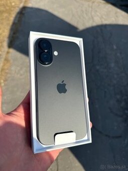 Apple iPhone 16 128gb Čierny Nový