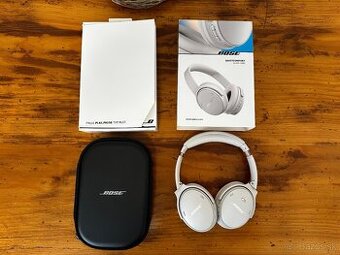 BOSE QuietComfort Headphones biele