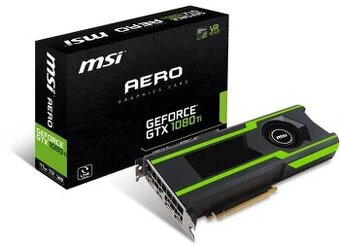 Predám Nvidia MSI GTX 1080 ti AERO 11GB