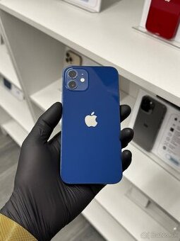 ZÁRUKA 2 ROKY /  Apple iPhone 12 64GB Blue, 100% ZDRAVIE - 1