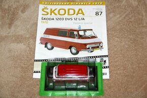 Škoda Kaleidoskop slávnych vozidiel DeAgostini 1:43