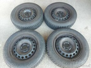 5x112R15 disky VW-ŠKODA-SEAT-195/65R15 zimne pneumatiky