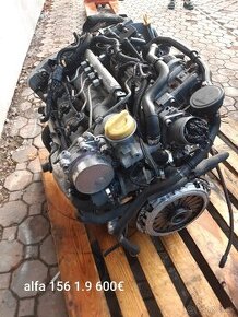 Motor Alfa Romeo 1.9JTD 16V Q4 110KW