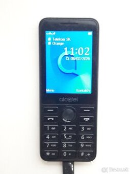 Alcatel na 2 SIM +pamatovku +nabijacka